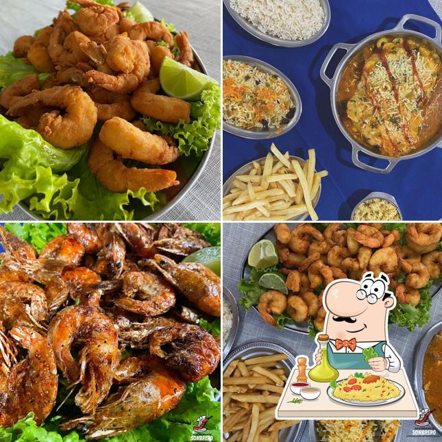 Comida em Restaurante Sombrero