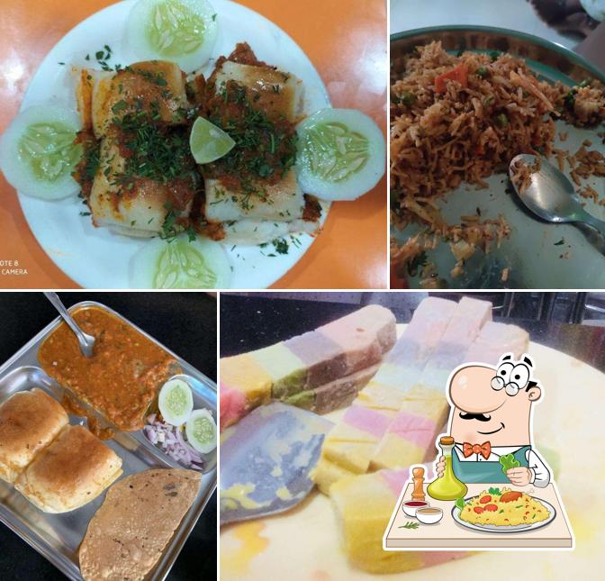 Food at Sharma Ice Cream & Pav Bhaji