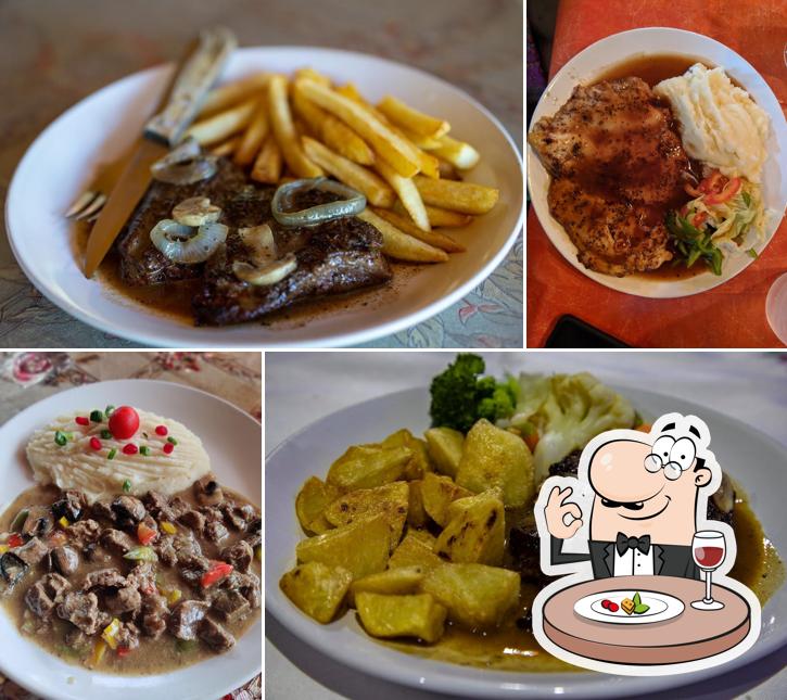 Food at Oppa's Restaurant