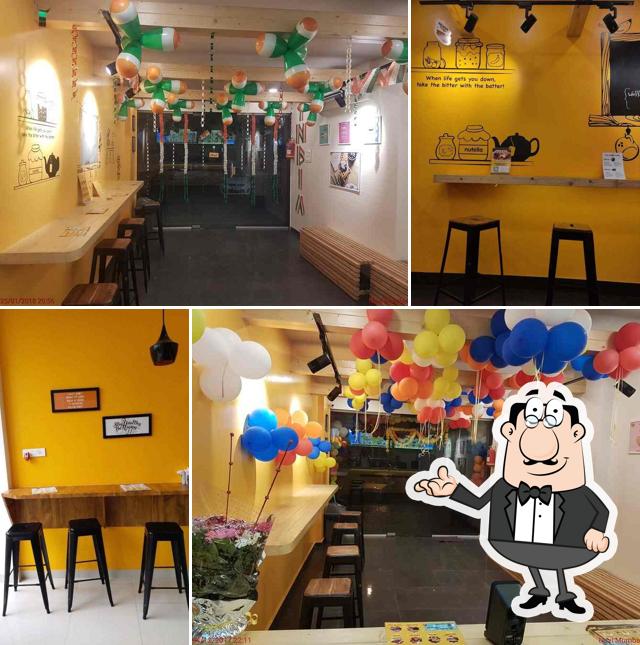 The interior of The Belgian Waffle Co