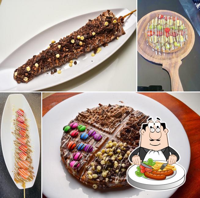Meals at Waffle planet