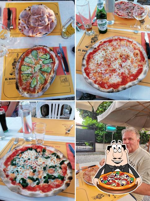 Scegli una pizza a Pizzeria El Borracho