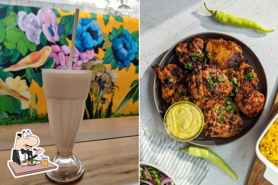 Food at Cafe pachila