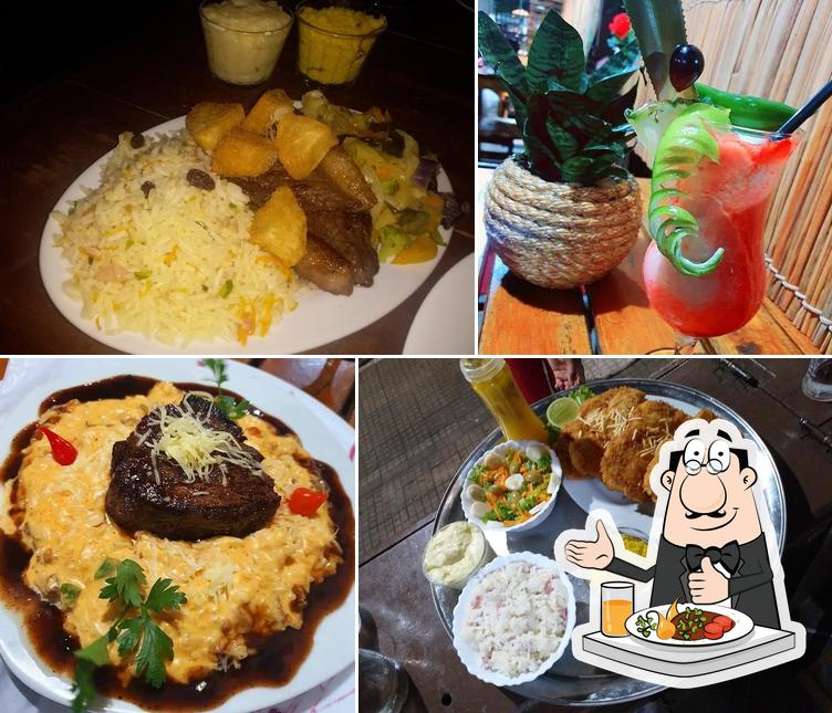 Comida em Restaurante Capytu