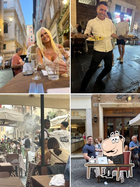 Dai un'occhiata agli interni di Er Faciolaro Ristorante Pizzeria Tipico Romano