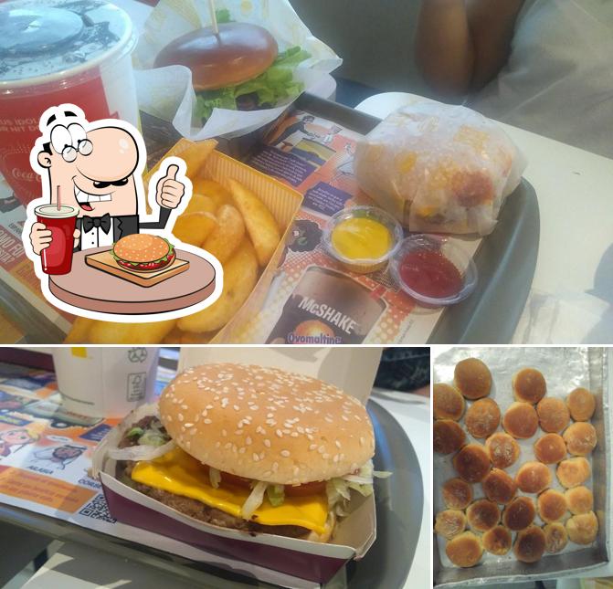 Os hambúrgueres do McDonald's irão satisfazer uma variedade de gostos