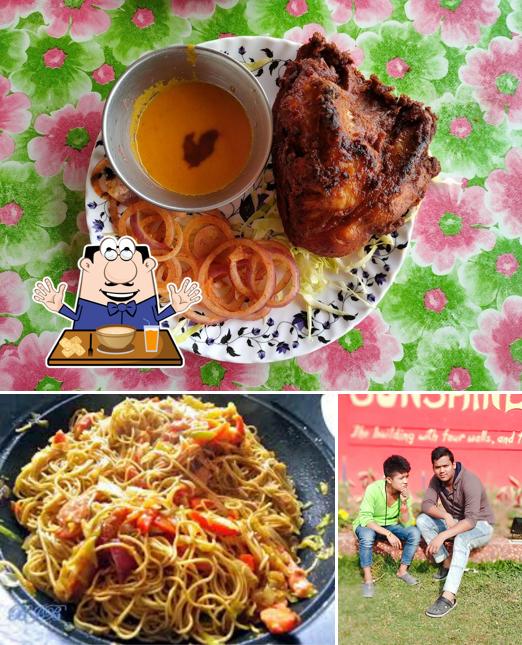 Check out the picture depicting food and exterior at Momo House Family Restaurant