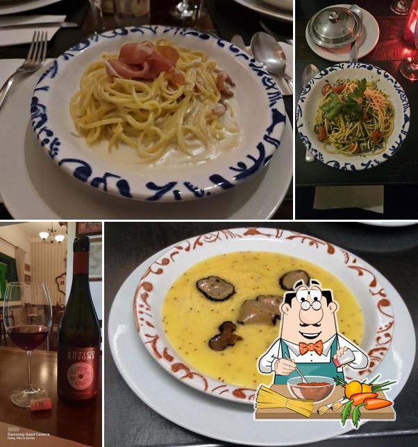 Esparguete à bolonhesa em Osteria Itália