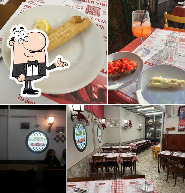 Gli interni di Pizzeria Formula 1