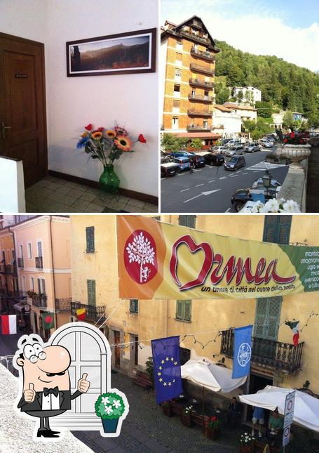 Guarda la immagine che raffigura la esterno e interni di Bar Albergo Nazionale