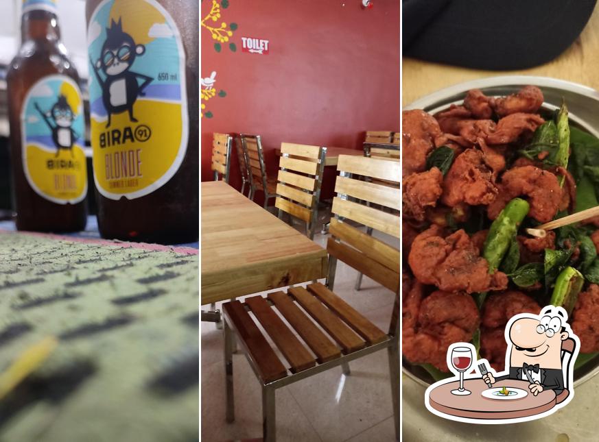 Meals at Ganesh bar & restaurant