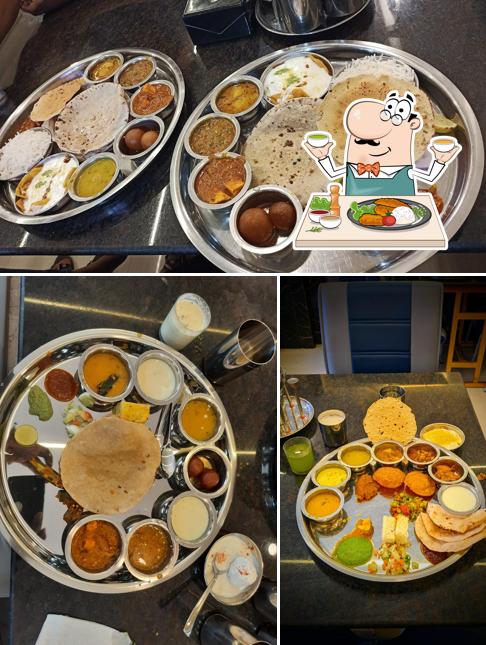 Food at Rajwadi Gaurav Veg Restaurant And Thali