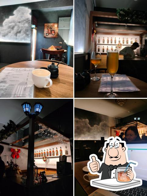 Take a look at the picture depicting drink and exterior at BIG CITY