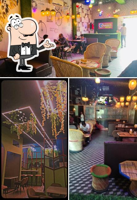 The interior of Chai Wala Adda