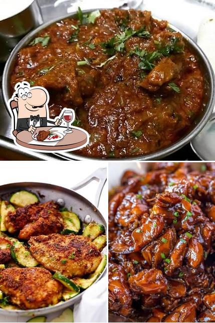 Get meat dishes at Hotel Arathana