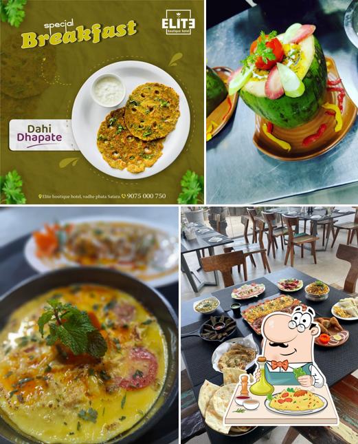 Food at Elite Boutique Hotel