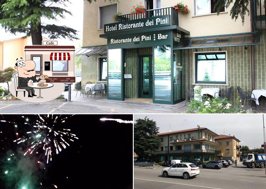 Gli esterni costituiscono una caratteristica importante di Hotel Ristorante Dei Pini