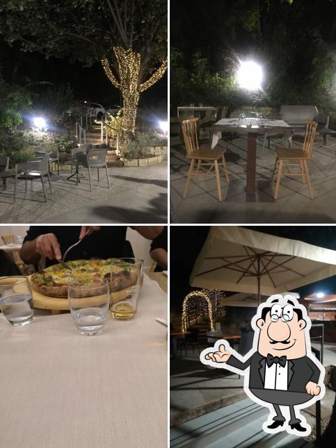 Gli interni di Lampadina - Pizza