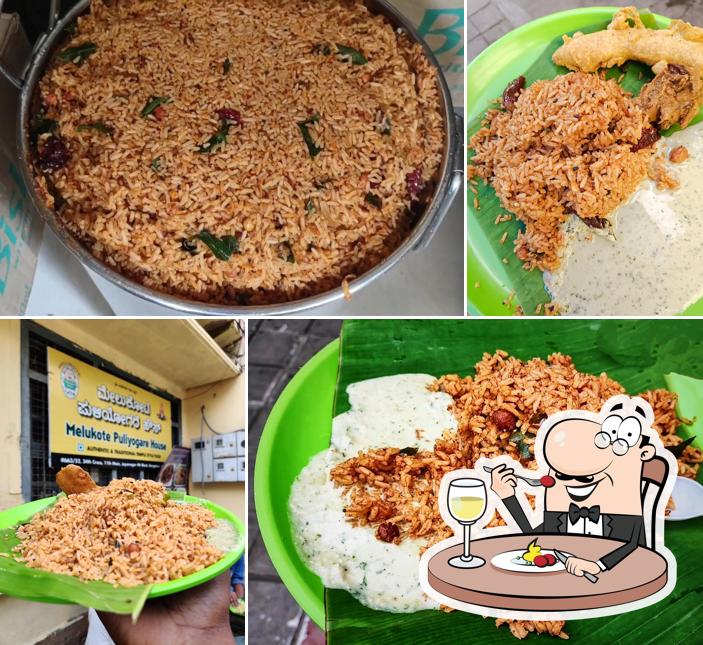 Meals at Melukote Puliyogare House