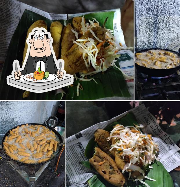 Food at Nagendhar Rao mirchi Point