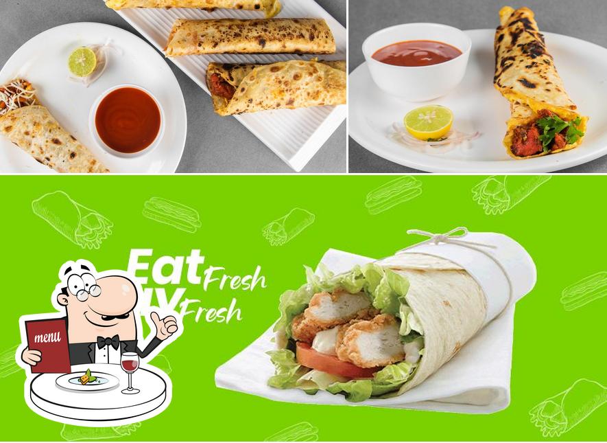 Food at Nashik Wraps