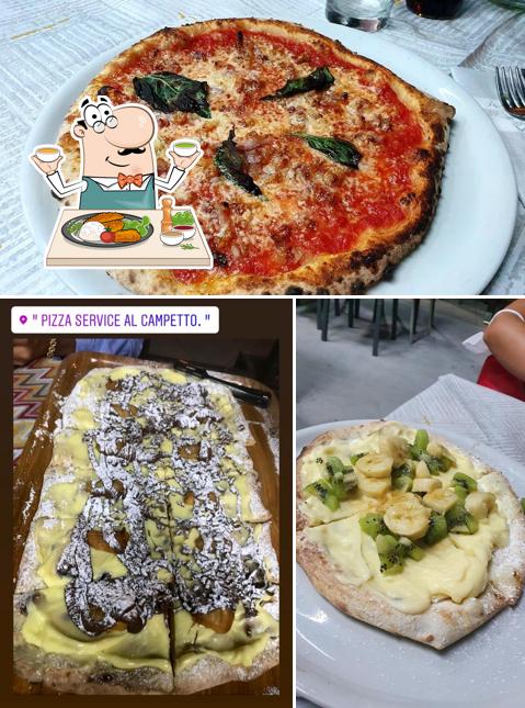 Cibo al Pizzeria Il Campetto