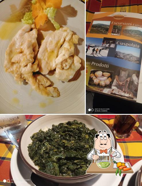 Insalata di alghe al Ristorante Sorgente del Tevere