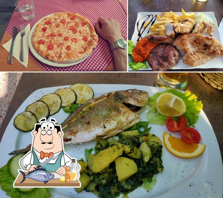 Salmone grigliato al Restaurant Zlatna Vrata