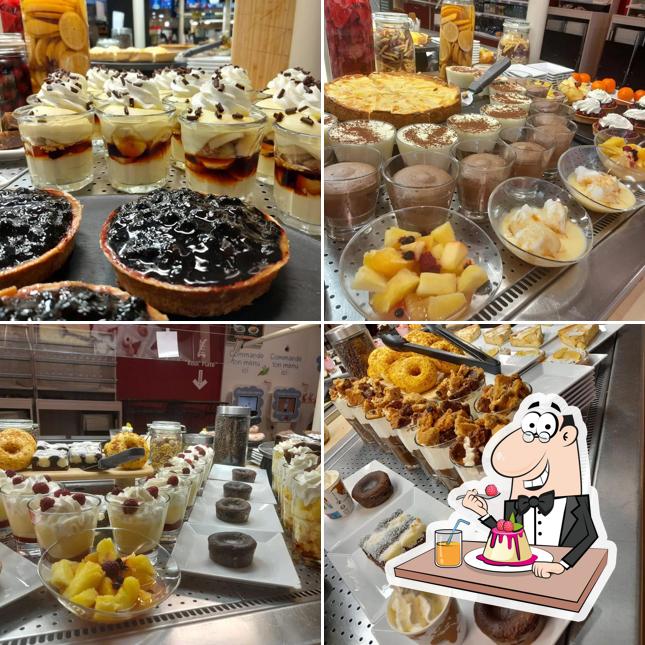 Commandez l'un des plats sucrés