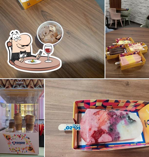 Meals at Scuzo Ice 'O' Magic