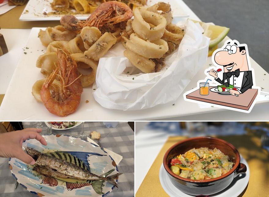Platti al Trattoria da Pina