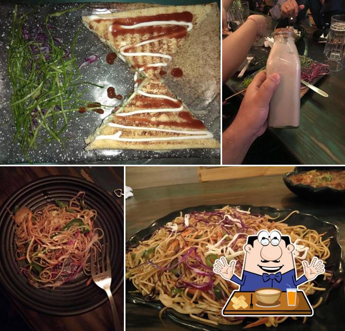 Food at Yappy Cafe