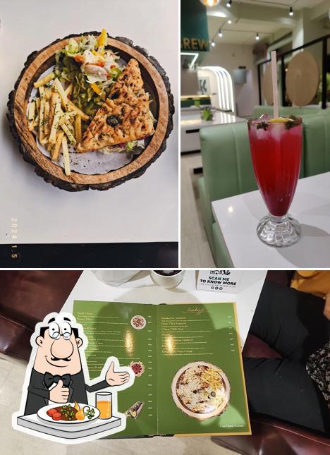 Food at Brewspresso Resto Lounge