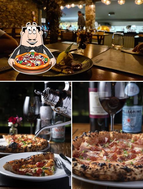 Consiga pizza no Forneria Piedoro Restaurante Italiano em Florianópolis