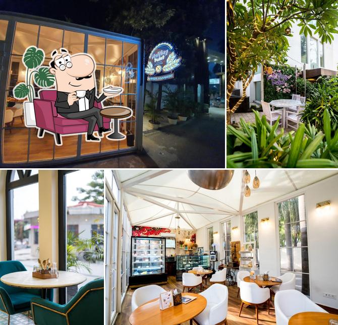 The interior of Melting Point Bakery & Cafe