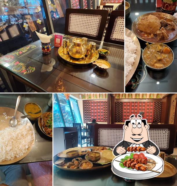 Food at Odisha Hotel