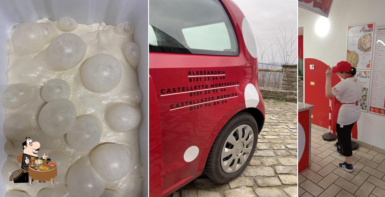 Platti al Planet Pizza Castellazzo Bormida