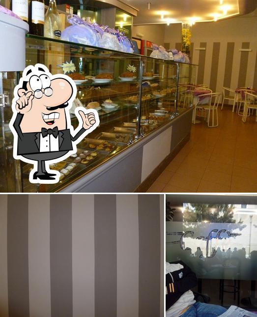 Gli interni di Bar Cristal