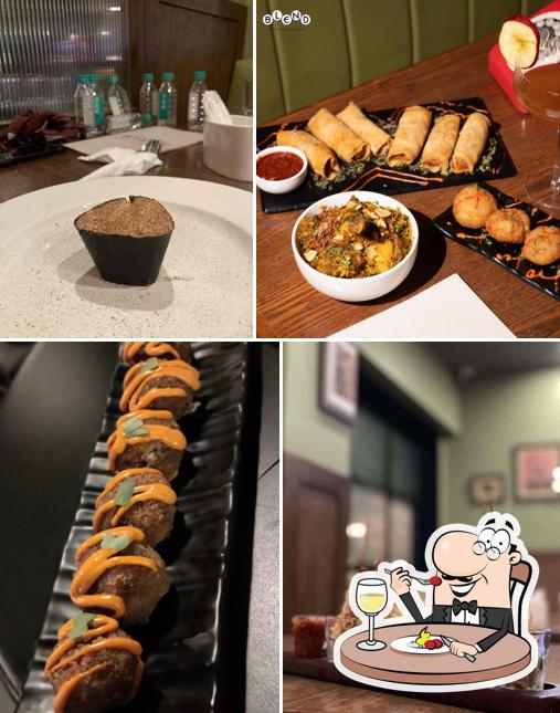 Chocolate mousse at Blend Kitchen & Bar