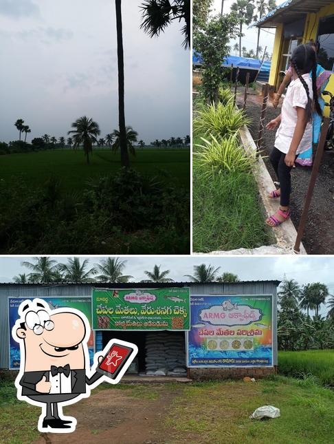 The exterior of Darling family restaurant