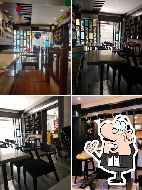 The interior of Dessert Villa Cafe