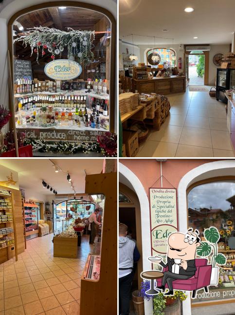 Gli interni di Eder Moena Specialità Tipiche dal 1989