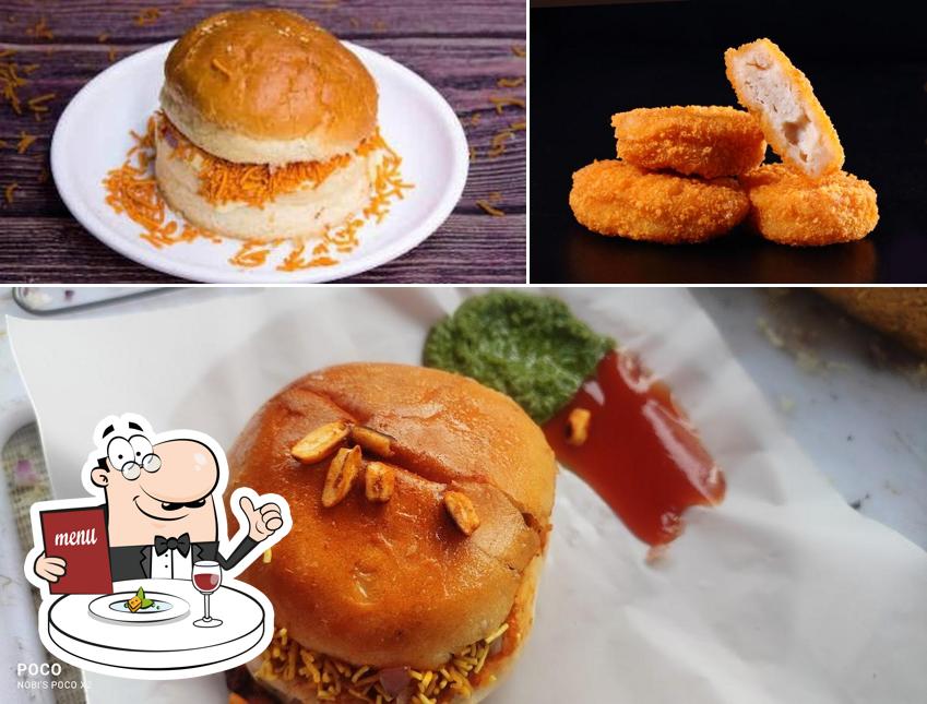 Pulled pork sandwich at Food Villa Dharashiv