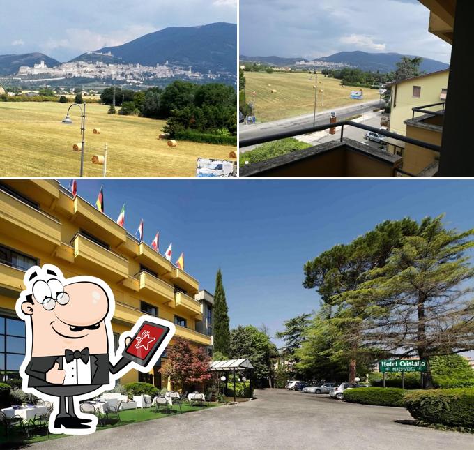 Guarda gli esterni di Hotel Cristallo Assisi