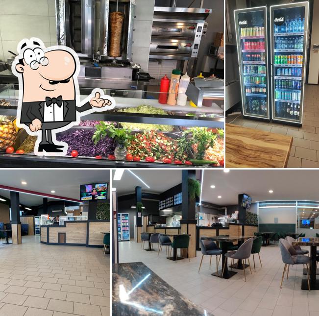 Gli interni di İstanbul city (pizza, kebab e grill)