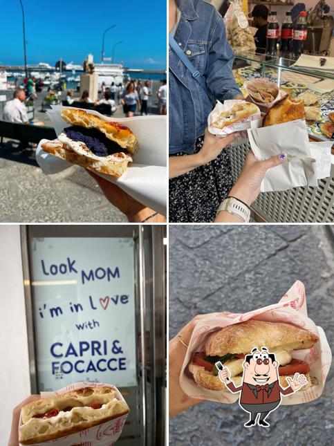 Cibo al La Focacciera Capri ( Piazzetta)