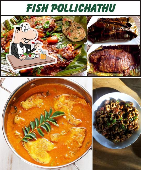 Food at Orams Seafood N Cafe