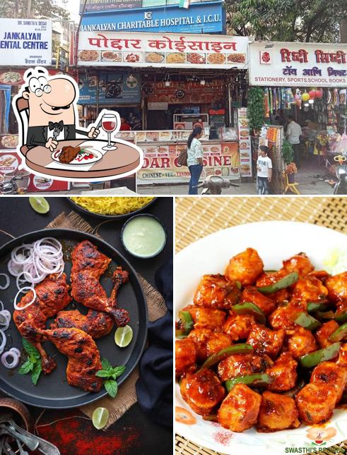 Pick meat dishes at Poddar Cuisine