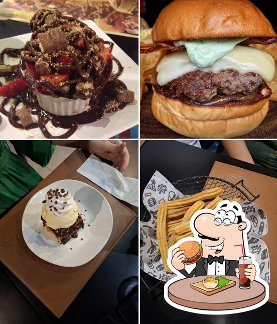 Hambúrguer em Texas Prime Burger