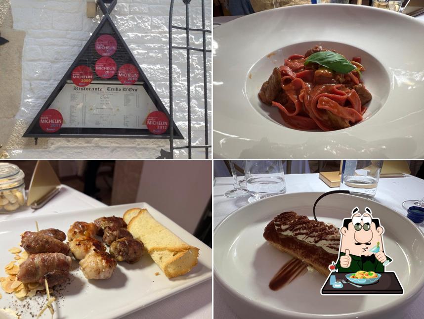 Cibo al Ristorante Trullo D'Oro